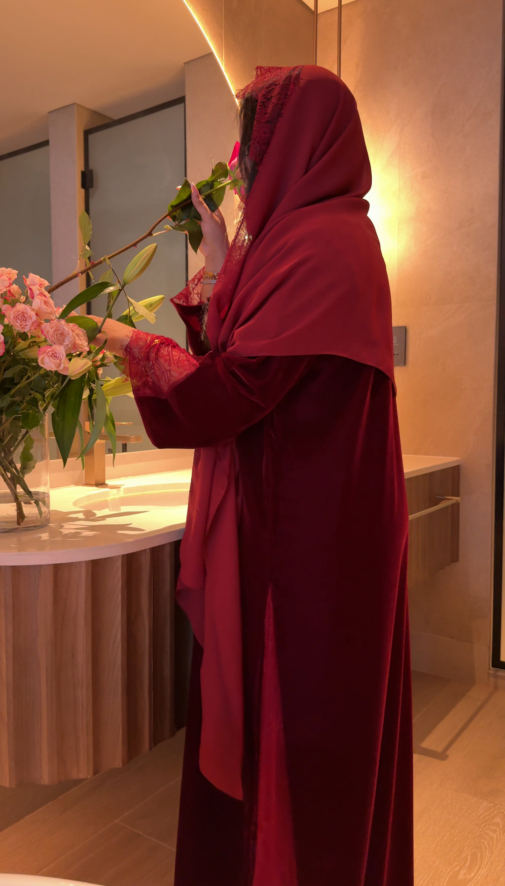 Velvet rose
