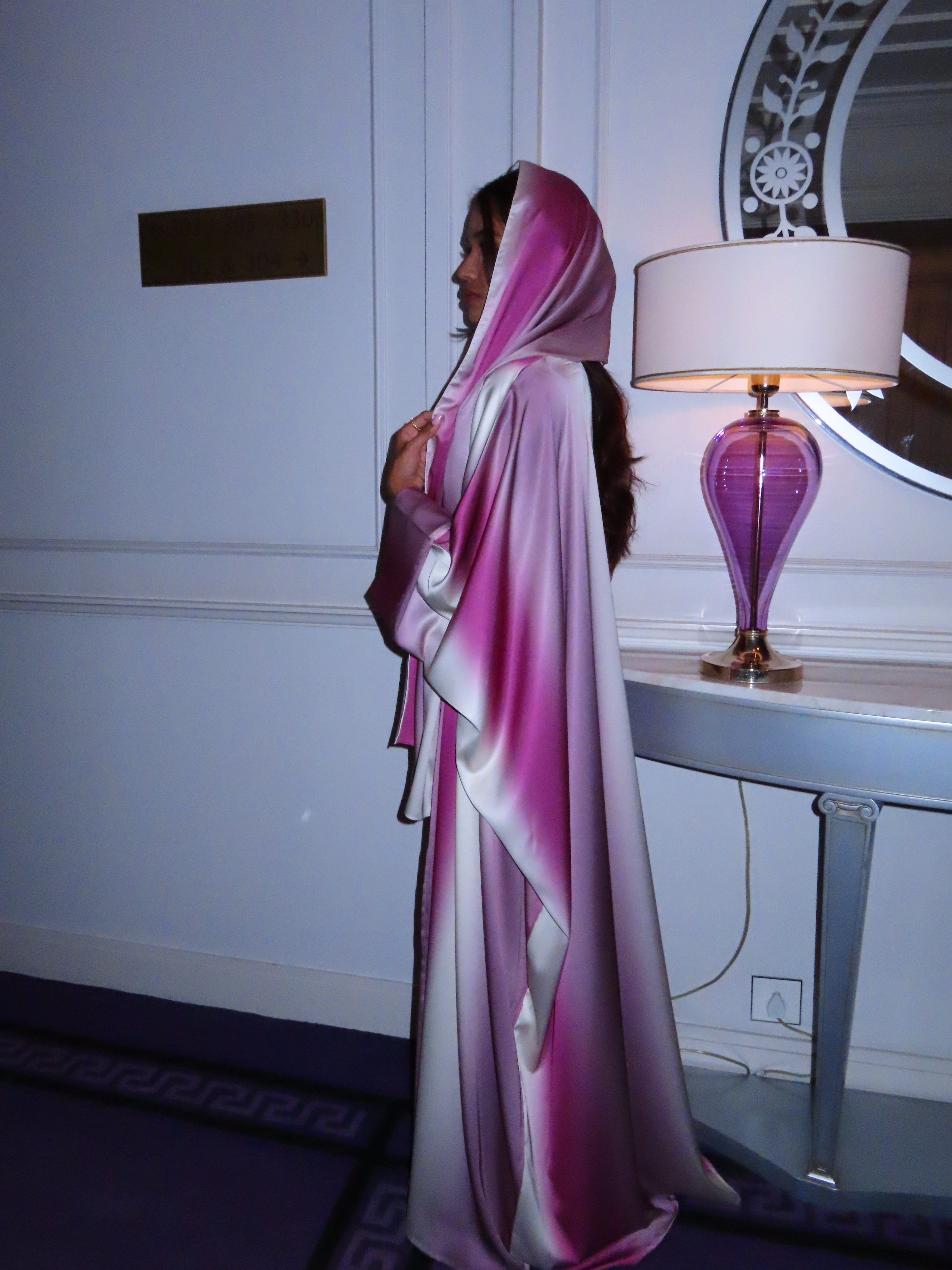 candy cane bisht