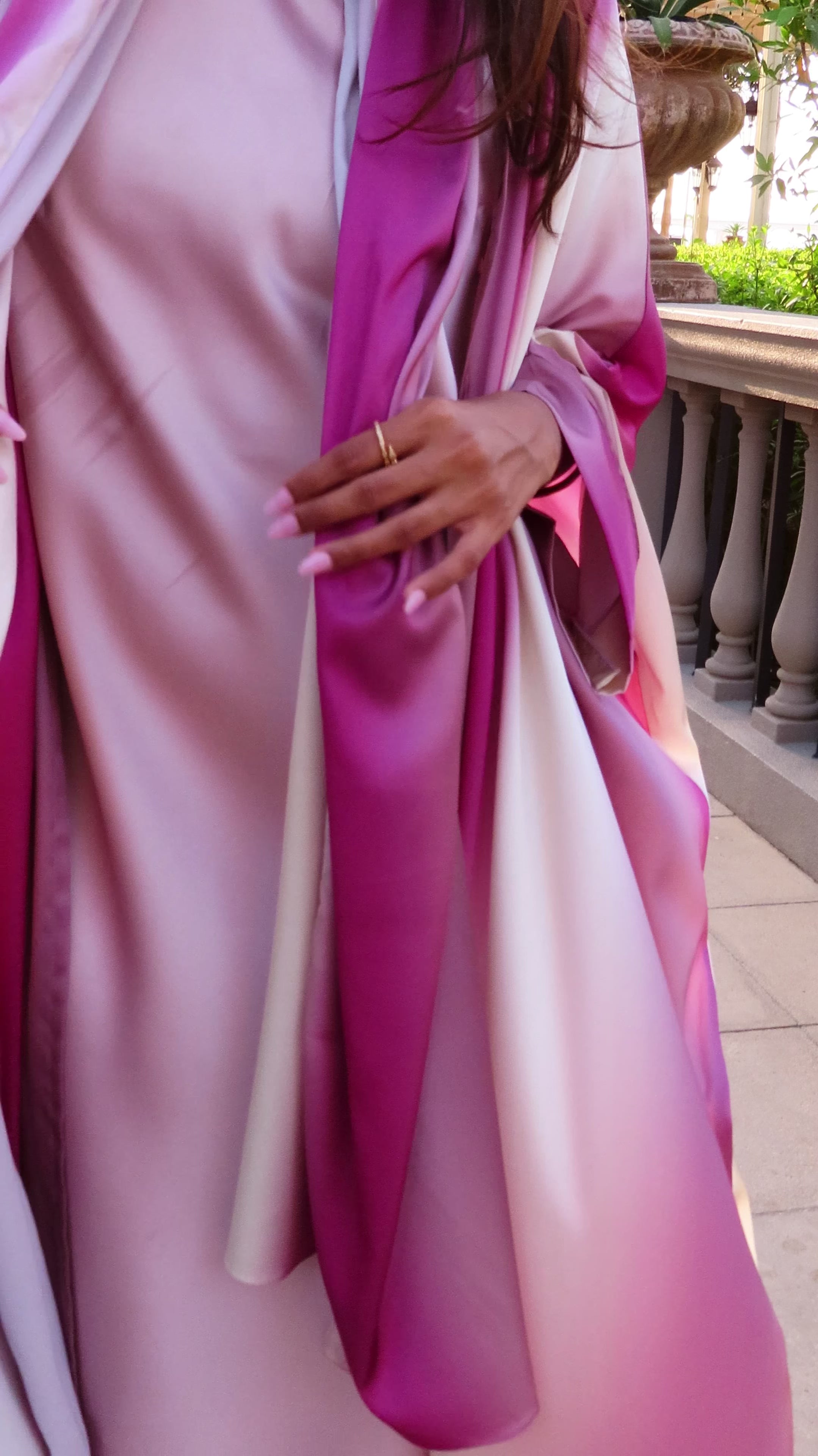 candy cane bisht